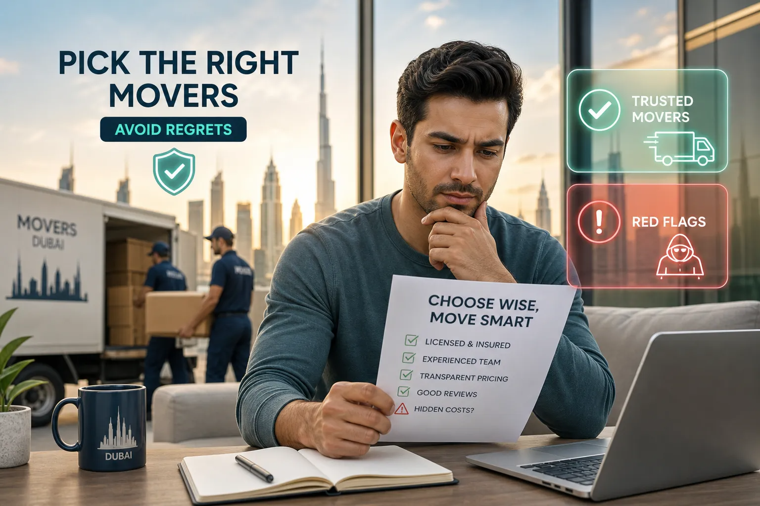How to Choose Movers Company in Dubai